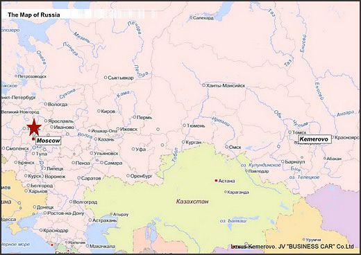 карта россии